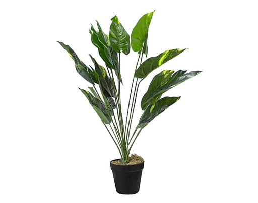 [MCH.PLT.0153] PLANTA ARTIFICIAL TELÉFONO VERDE/AMARILLO (60cm)